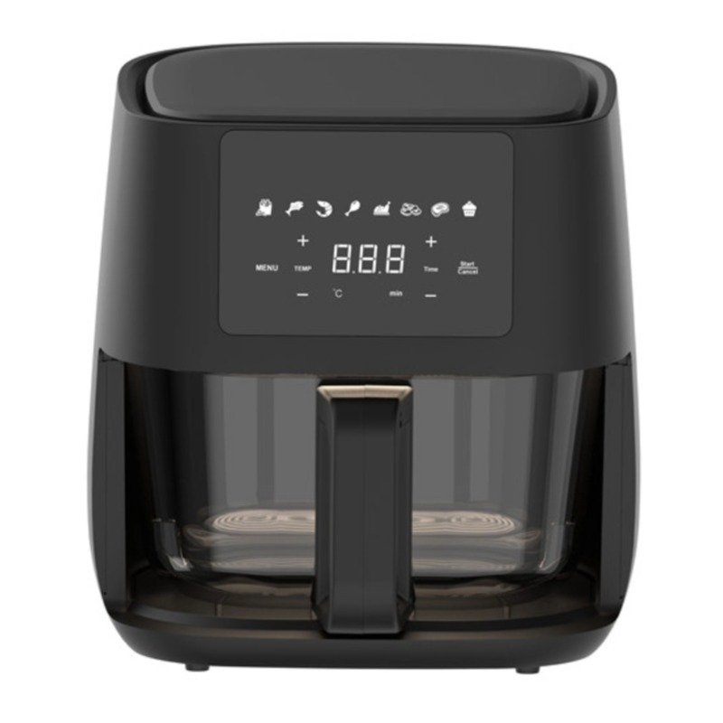 6L Digital Airfryer with Glass Pot