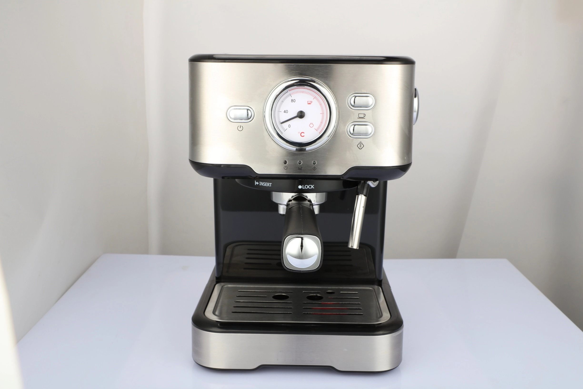 Ground Coffee Machine with Nanometer