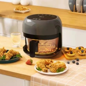 4L Digital Airfryer with Glass Pot