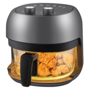 4L Mechanicall Airfryer with Glass Pot
