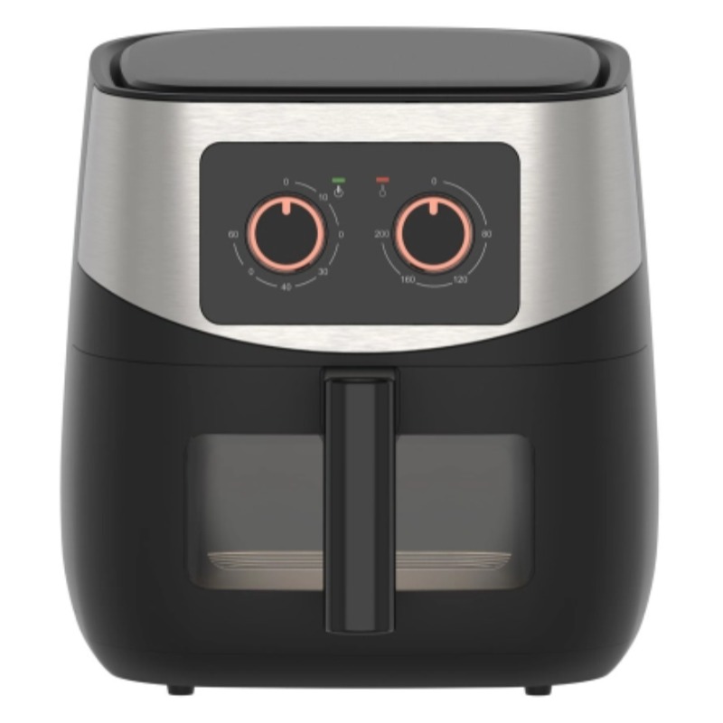6L Mechanicall Airfryer with Glass Pot