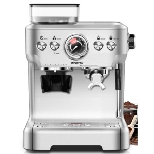 Ground Coffee Machine with bean grinder