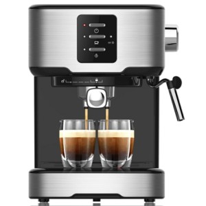 Ground Coffee Machine with bean grinder