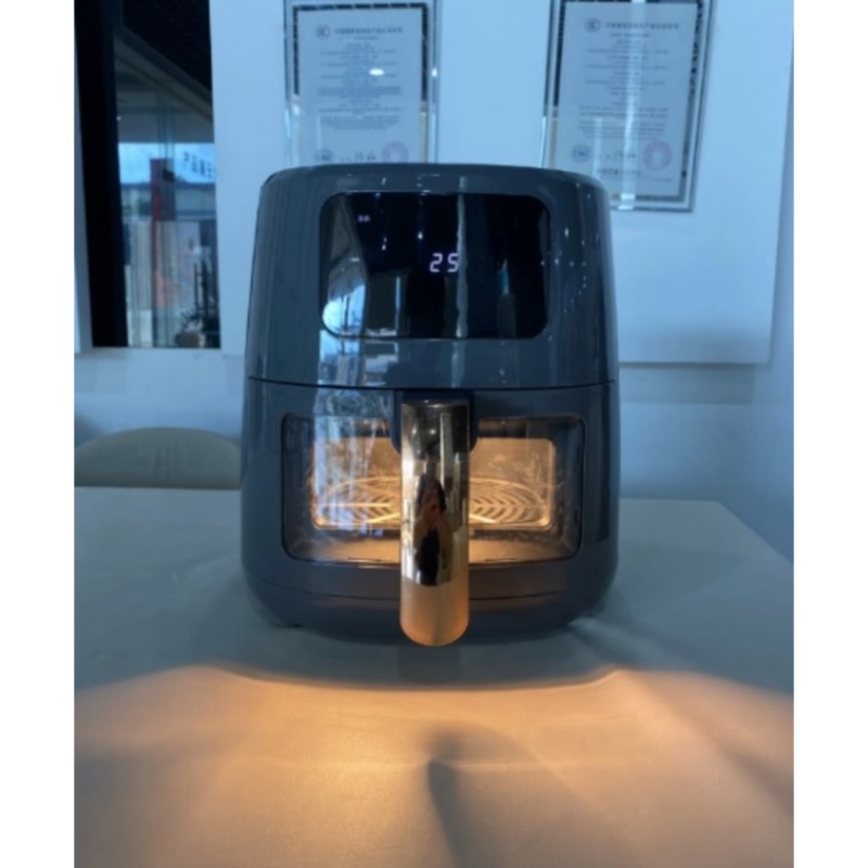 6L Digital Airfryer with Glass Pot