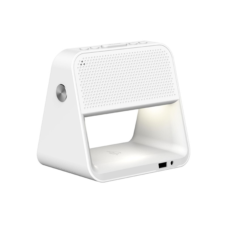 Clock Night Lamp with Intelligent Wireless Charging