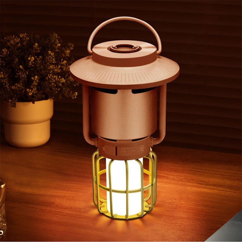 Waterproof Bluetooth Speaker Camping Lamp