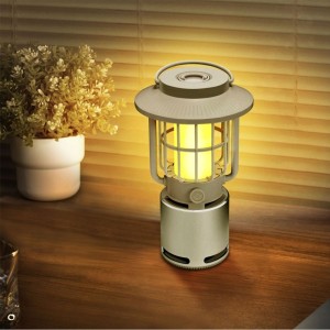 Waterproof Bluetooth Speaker Camping Lamp